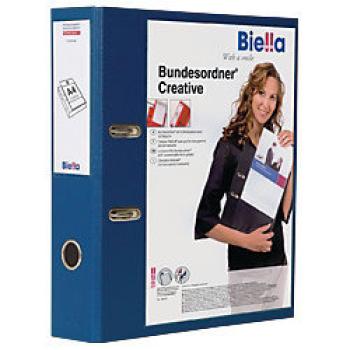 BIELLA Bundesordner Creative 7cm 10342743U marine, mit Sichttasche A4