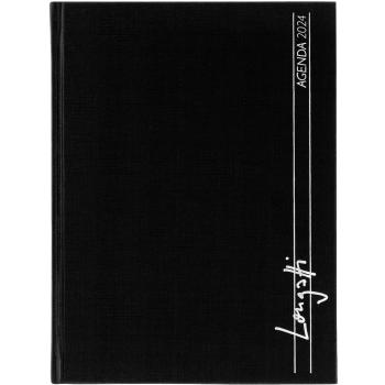 BIELLA Geschäftsagenda Longatti 2024 12720020024U schwarz, 1W/2S, 15x20cm