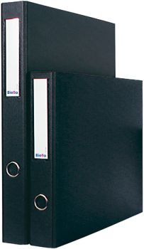 BIELLA Ringbuch Plasti-Quatro 4cm 12734402U schwarz, 4-Ring, A3