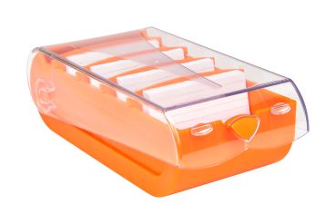 BIELLA Karteikartenbox Bunny Box A7 20879135U orange 250x132x85mm