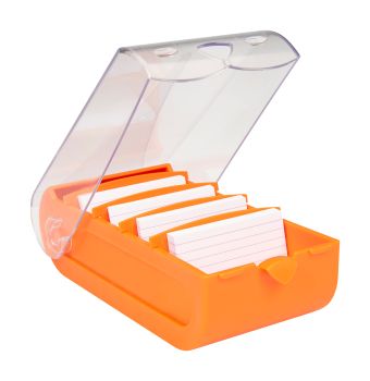 BIELLA Karteikartenbox Bunny Box A7 20879135U orange 250x132x85mm