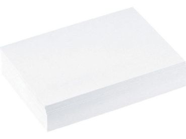 BIELLA Karteikarten blanko A8 23008000U weiss, 74x53mm 200 Stk.