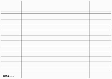BIELLA Karteikarten liniert A5 23053100U weiss 100 Stück