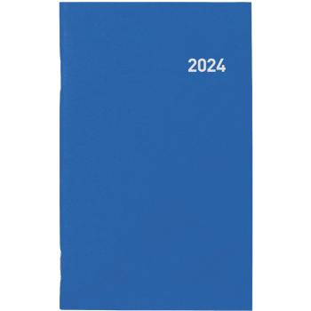 BIELLA Taschenagenda Pratique 2024 24370050024U blau, 1W/S, 8,7x13,6cm, d/f/i