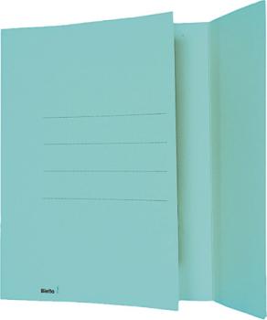 BIELLA Einlagemappen A4 25040105U blau, 240g, 90 Blatt 50 Stück