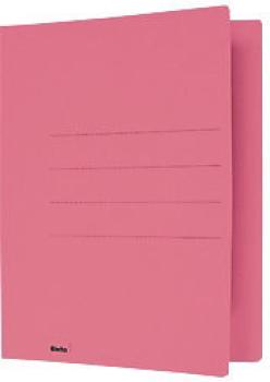 BIELLA Einlagemappen A4 25040145U rot, 240g, 90 Blatt 50 Stück