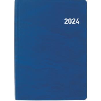 BIELLA Taschenagenda Rex 2024 25301050024U blau, 1W/2S, 10,1x14,2cm