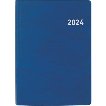 BIELLA Taschenagenda Memento 2024 25401050024U blau, 3½T/S, 10,1x14,2cm