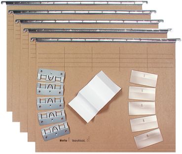 BIELLA Hängenmappen-Set A4 27045600U oliv 5 Stück