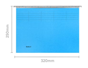 BIELLA Hängemappe o/Zubehör 27142505U blau 32x25cm