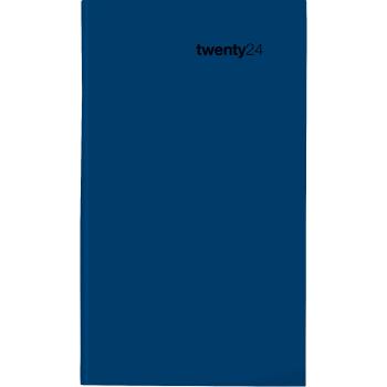 BIELLA Taschenagenda Colorful 2024 30760050024U blau, 3½T/S, 8,7x15,3cm