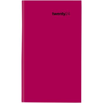 BIELLA Taschenagenda Colorful 2024 30760400024U pink, 3½T/S, 8,7x15,3cm