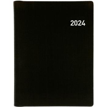 BIELLA Agenda Technikus 4 Wire-O2024 34141020024U schwarz, 1T/S, 10,1x14,2cm