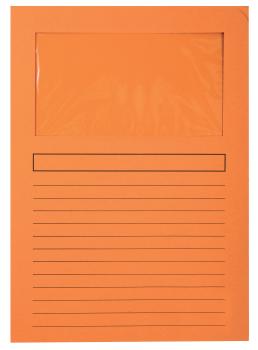 BIELLA Fenstermappe Evergreen A4 5010435BIEU orange 10 Stück