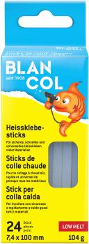 BLANCOL Heissklebesticks KIDS 32410 7.4x100mm, rund 24 Stück