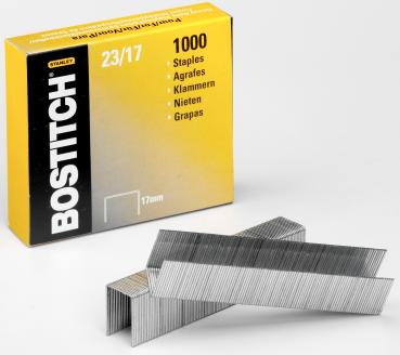 BOSTITCH Heftklammern 17mm 23-17-1M 1000 Stück