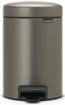 BRABANTIA Treteimer NewIcon 113246 3 Liter platinum