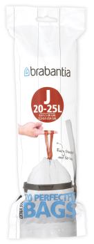 BRABANTIA Kehrichtsäcke PerfectFit 115585 25L, Rolle à 20 Stk.