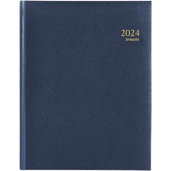 BREPOLS Agenda Timing Lima Kul. 2024 26.3.0056 blau, 1W/2S, 17x22cm