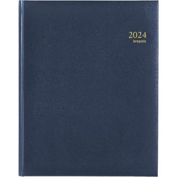 BREPOLS Agenda Concorde Lima Ku. 2024 26.3.0100 blau, 1W/2S, 21x27cm