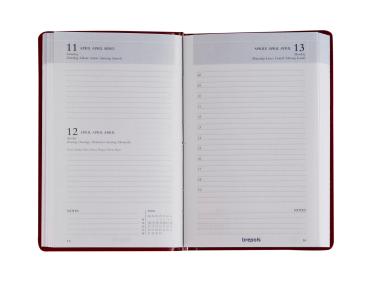 BREPOLS Agenda Trade Seta 2024 26.3.0266 ass., 1T/S, 8.5x12.5cm