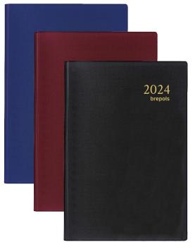 BREPOLS Agenda Trade Seta 2024 26.3.0266 ass., 1T/S, 8.5x12.5cm