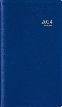 BREPOLS Agenda Notaplan Genova 2024 26.3.1273 blau, 1W/2S, 9x16cm