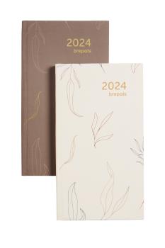 BREPOLS Agenda Interp. Tro. Flower2024 26.3.1336 ass., 1W/2S, 9x16cm