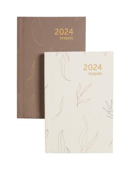 BREPOLS Agenda Delta Trop. Flowers2024 26.3.1342 ass., 1W/2S, 8.1x12cm