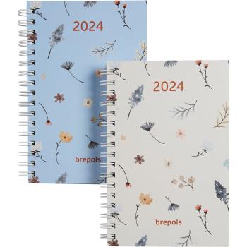 BREPOLS Agenda Blossom 2024 26.3.1396 ass., 1W/2S, 10x15cm