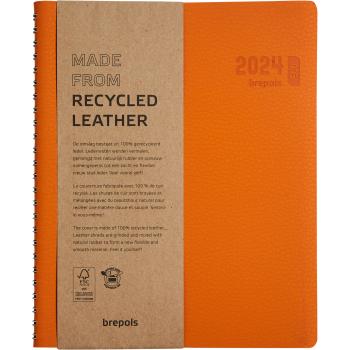 BREPOLS Agenda Timing Calvi 2024 26.3.1398 orange, 1W/2S, 17.1x22cm