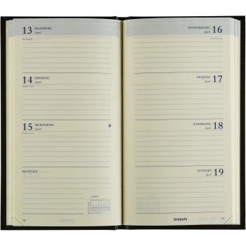 BREPOLS Agenda Interplan Calvi 2024 26.3.1405 orange, 1W/2S, 9x16cm