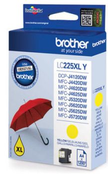 BROTHER Tintenpatrone yellow LC-225XLY MFC-J5620DW 1200 Seiten