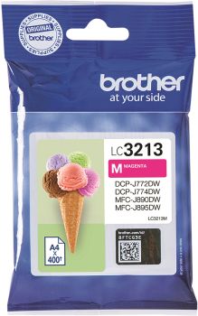 BROTHER Tintenpatrone magenta LC-3213M DCP-J774DW 400 Seiten