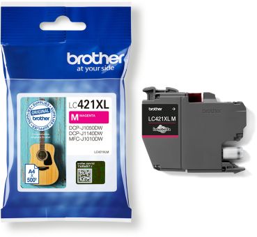 BROTHER Tintenpatrone HY magenta LC-421XLM DCP-J1050 500 Seiten