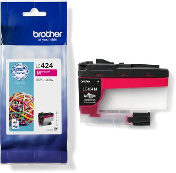 BROTHER Tintenpatrone magenta LC-424M DCP-J1200 750 Seiten