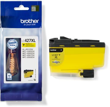 BROTHER Tintenpatrone HY yellow LC-427XLY MFC-J5955 5000 Seiten