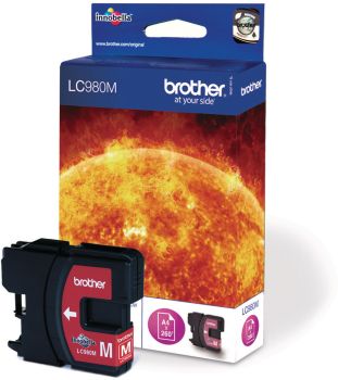 BROTHER Tintenpatrone magenta LC-980M DCP-165C 260 Seiten