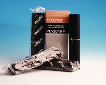 BROTHER Refill Filmrollen PC-304RF Fax-910 4 Rollen