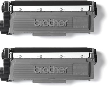 BROTHER Toner Twin Pack schwarz TN-2320TWIN HL-L2340/L2360 2x2600 Seiten