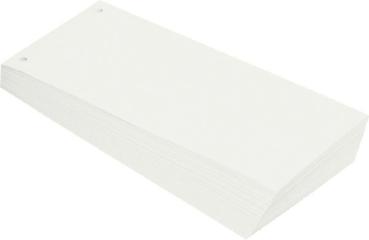 BÜROLINE Trennstreifen 10,5x24cm 660577 weiss 100 Stück