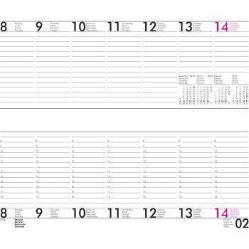 BÜROLINE Wochenplaner 2023 890712 D/F/I/E