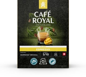 CAFE ROYAL Kaffeekapseln Alu 10165678 Espresso 36 Stk.