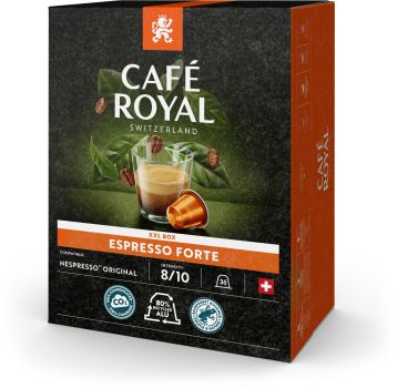 CAFE ROYAL Kaffeekapseln Alu 10175113 Espresso Forte 36 Stk.