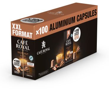 CAFE ROYAL Kaffeekapseln XXL 11005224 Haselnuss 100 Stk.