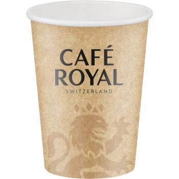 CAFE ROYAL Pappbecher 2dl 11025407 braun 50 Stk.