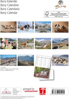 CALENDARIA Postkartenkalender 2025 783036205045 Barry 14.8x22cm