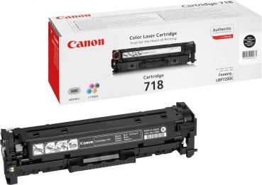 CANON Toner-Modul 718 schwarz 2662B002 LBP 7200 3400 Seiten