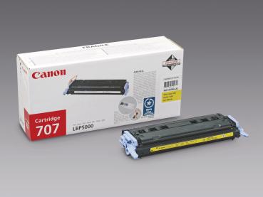 CANON Toner-Modul 707 yellow 9421A004 LBP 5000 2000 Seiten