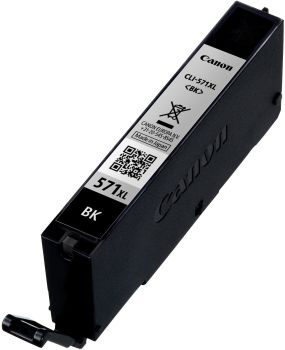 CANON Tintenpatrone XL schwarz CLI-571XLBK PIXMA MG5750 11ml